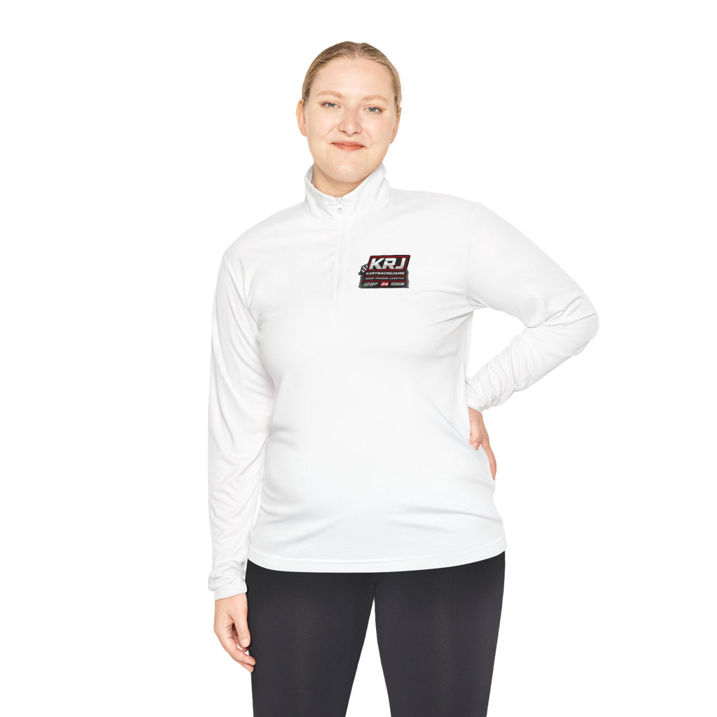 Kart Racing Quarter-Zip Pullover, perfekt für Motorsport-Fans und Fahrer, bietet Komfort und Leistung.