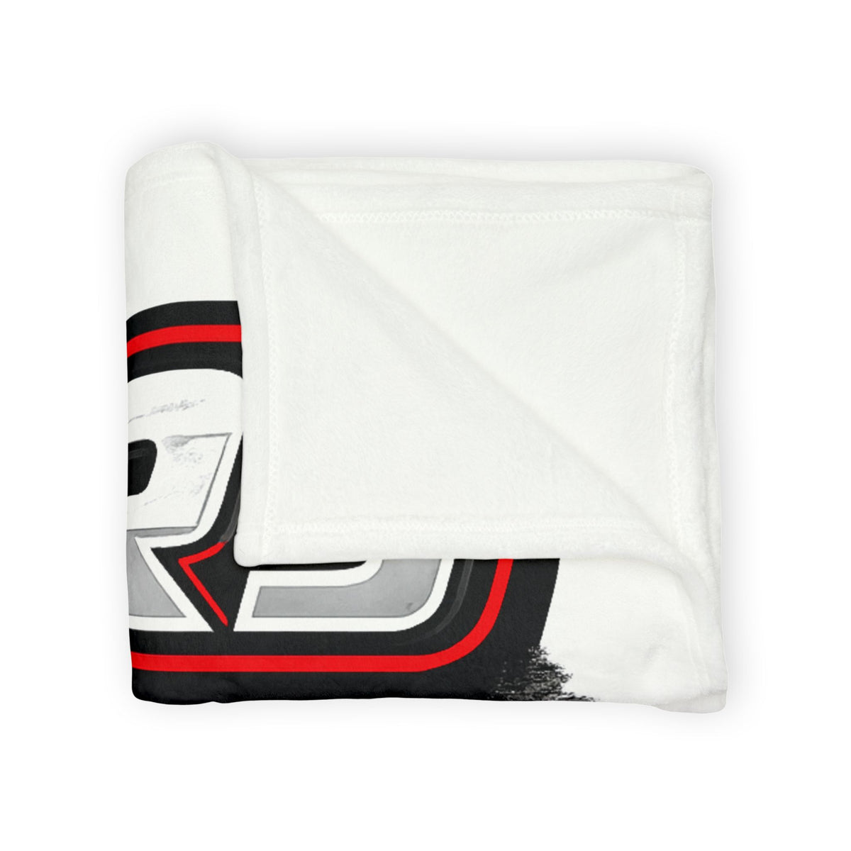 KRJ Kart Racing Blanket mit sportlichem Design und kräftigen Farben, ideal für Kart-Rennsport-Enthusiasten.