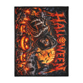 Halloween Dragon Pumpkin Blanket
