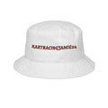 Embroidered 'KARTRACINGJAMIE24' Bucket Hat — Racing Fan Cotton Sun Hat