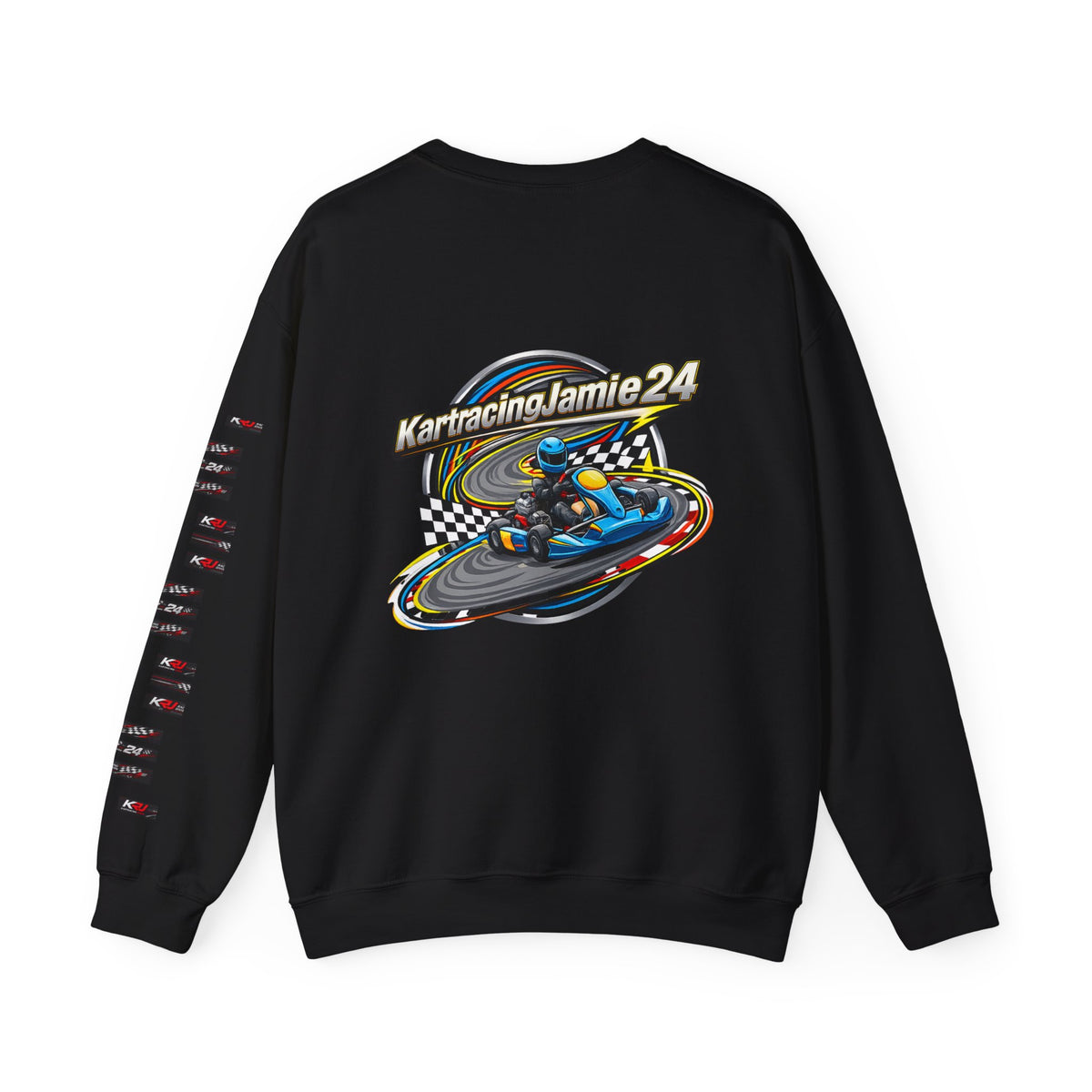 Retro Go-Kart Racing Sweatshirt – KartRacingJamie Crewneck