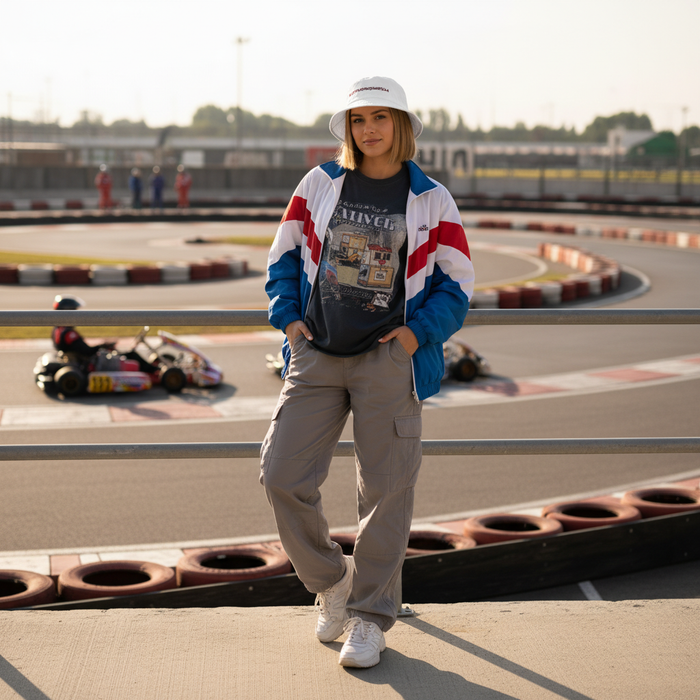 Embroidered Racing Bucket Hat | Motorsport Sun Hat